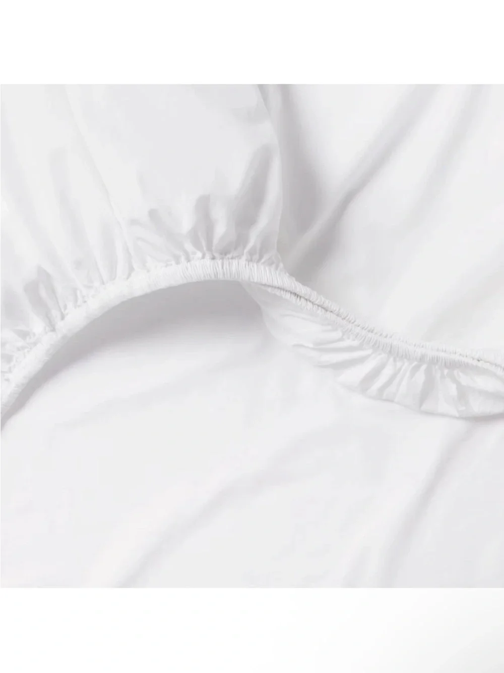 NWT Queen 250 Thread Count Organic Percale Sheet Set True White - Threshold